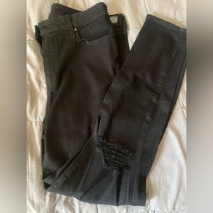 Paige jeans, size 31. New, never worn. Black distressed